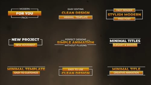 Corporate Titles Davinci Resolve.