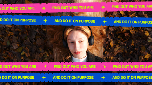 Dynamic Kinetic Text Overlays and Vibrant Neon Graphics