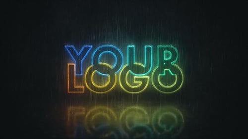 Logo Neon & Rain