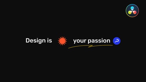 Design Agency Intro for DaVinci Resolve
