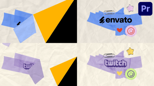 Transição do para-choque de logotipo | Premiere Pro MOGRT