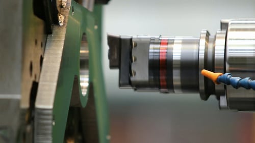 Industrial CNC Milling Machine Cutting Metal