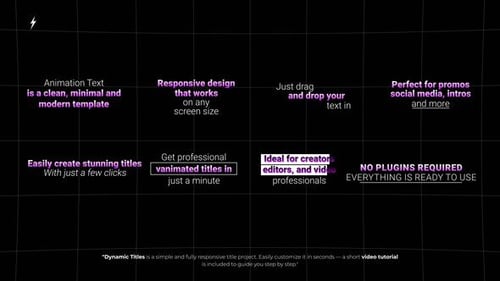 Dynamic Titles \ MOGRT (PP)