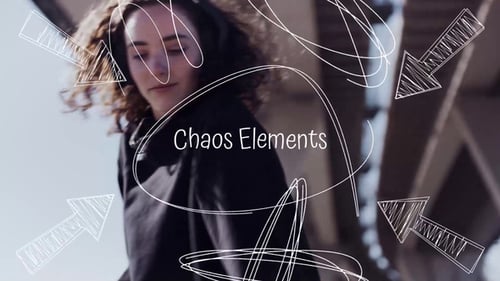 Artistic Hand Drawn Animated Scribble and Line Elements