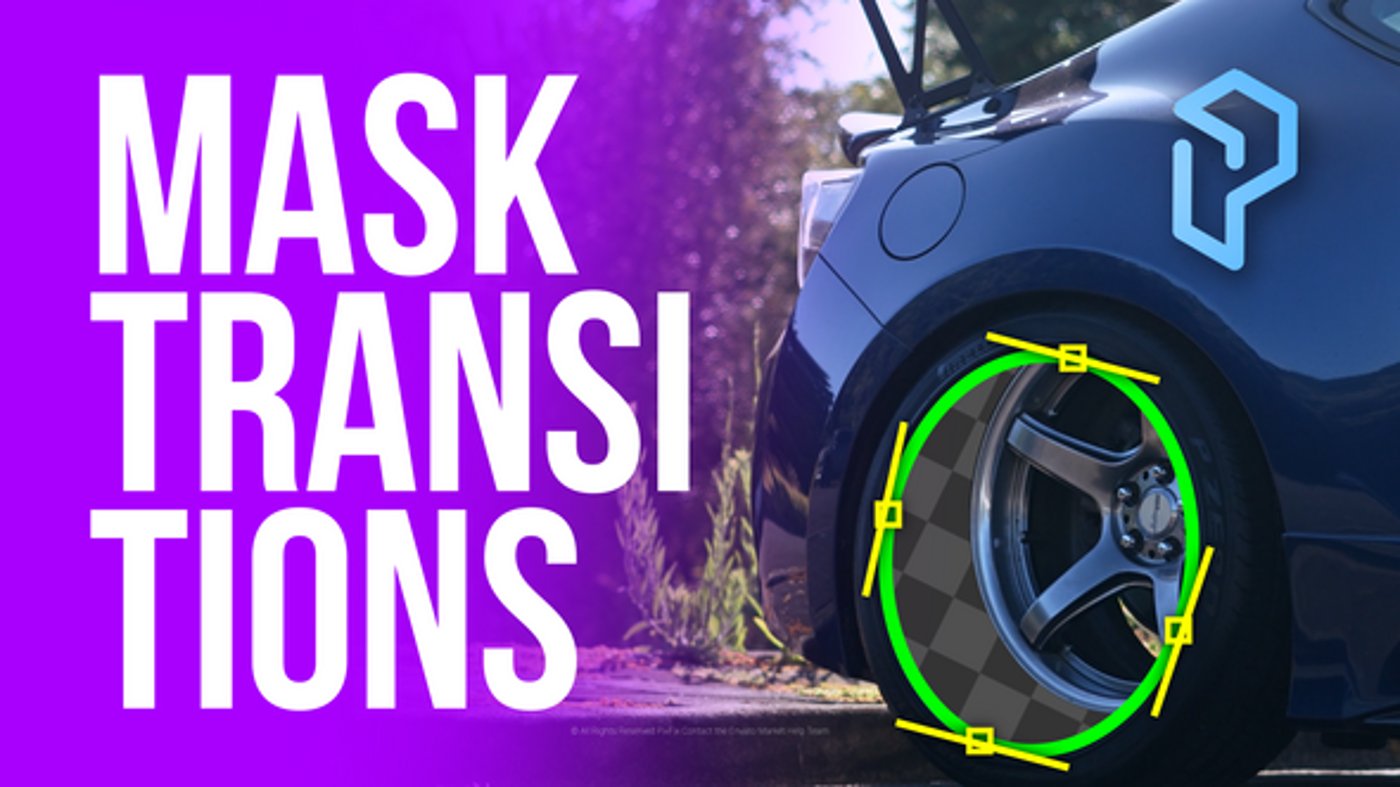 Dynamic Shape Mask Reveal Video Transitions Pack, Elements ft. masking ...