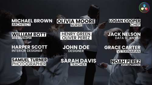 Fast Minimal Lower Thirds \ DR