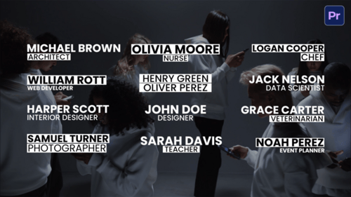 Fast Minimal Lower Thirds \ PP