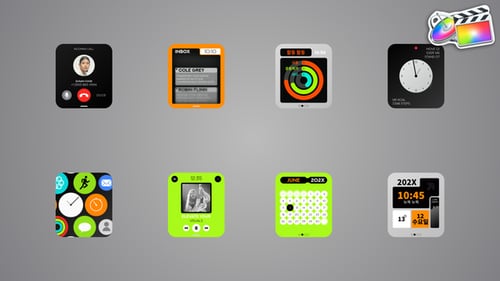 Smart Watch UI Titles for FCPX
