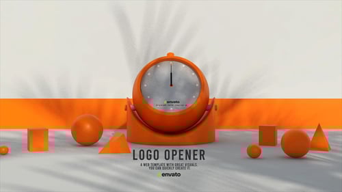 3D-Uhr-Logo