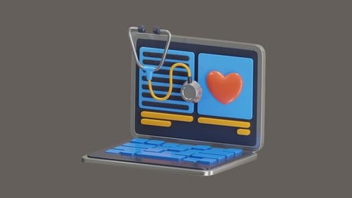 3D Animation of Access Remote Health Services Telemedicine