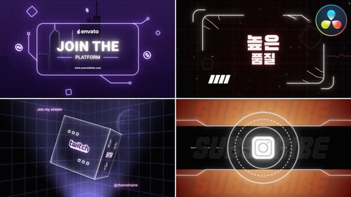 Hud Typography for DaVinci Resolve