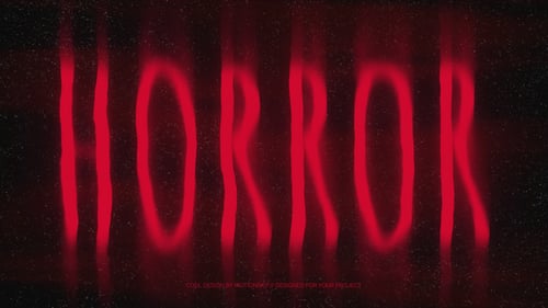 10 Horror Typography Pack | Premiere Pro