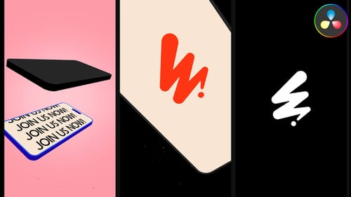 Smartphone Device Logo Opener | DaVinci Resolve