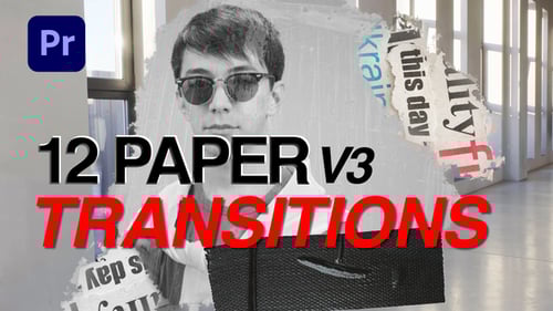 12 Paper Transitions V3 (MOGRT)