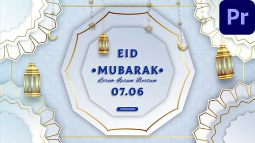 Eid Mubarak 4 in 1 MOGRT