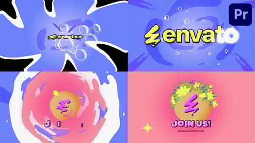 Whimsical Flower Logo Reveal with Organic Animation