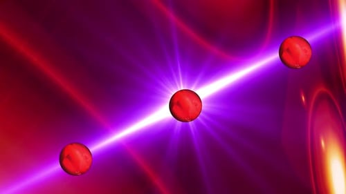 4k digital star background blue lighting dark red color galaxy motion video