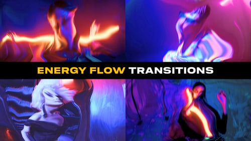 Energy Flow Transitions | After Effects