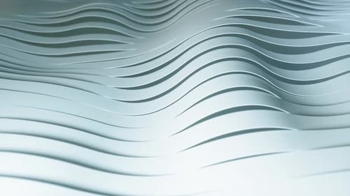 Modern Abstract Flowing Wavy Lines Background Animation