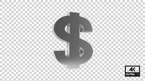 Silber Usd Dollarsymbol Nahtlos