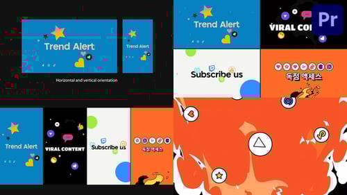 Social Media Emoji Slides And Stories | Premiere Pro MOGRT