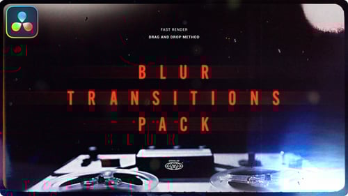 Blur Transitions for Davinci Resolve