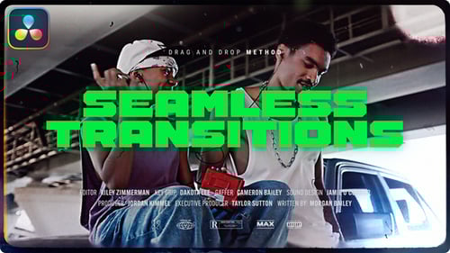 Seamless Transition For Davinci Resolve