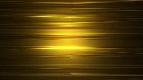 Abstract Golden Shimmering Light Rays Background Animation