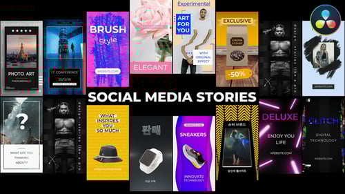 Social Media Stories | DaVinci Resolve