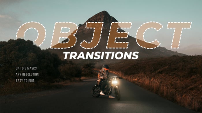 Transition - Travel Object Transition After Effects Project Files ...