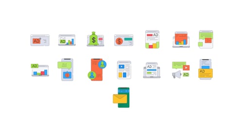 Online Ad Icons vol. 1