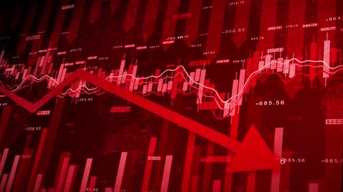 Recession And Crisis Global Market 01381