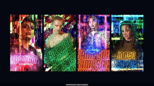 Neon Futuristic Stories