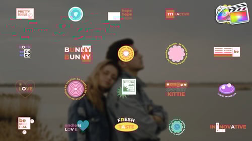 Dynamic Flat Design Animated Titles Pack for Video Projects