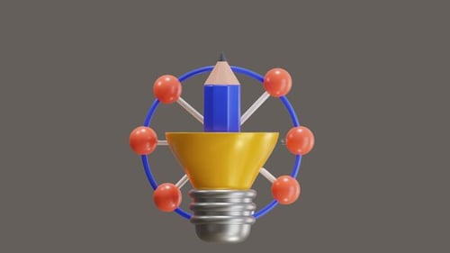 3D Animation of Ideation Techniques Spark Innovative Solutions