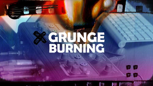 Grunge Burning Transitions