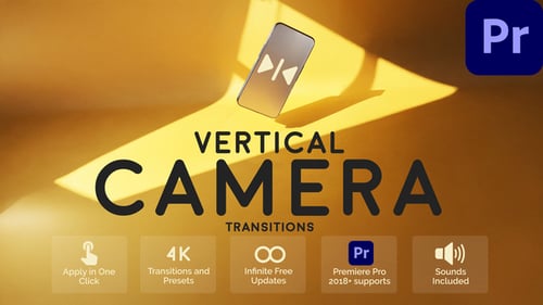 Vertical Camera Transitions for Premiere Pro