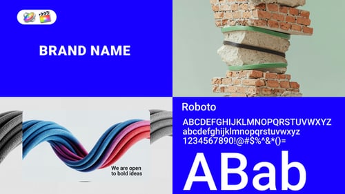 Dynamic Corporate Brand Identity Reveal and Logo Animation