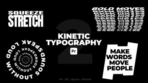 Kinetic Typography v2 for Premiere Pro