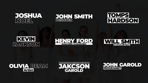 Lower Thirds | MOGRT