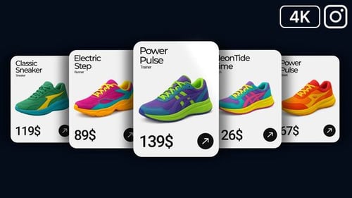 Промо-ролик «Карусель продуктов»