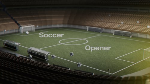 Soccer Mosaic Opener | AE