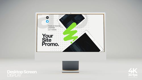 Desktop Screen Mockup
