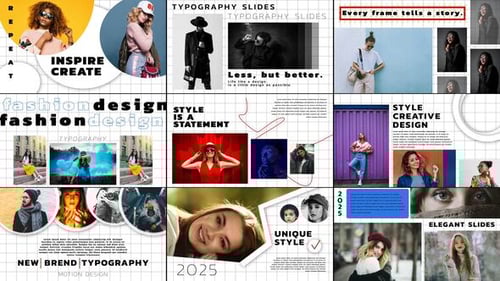 Typography Slides 1.0 | AE