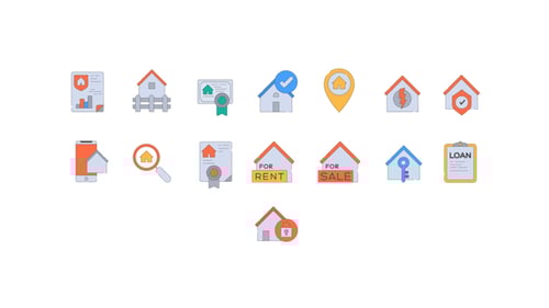 Real Estate Icons vol. 1