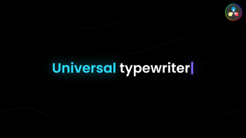 Universal Typewriter \ DR