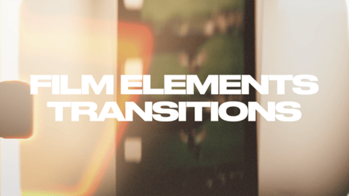 Transiciones de elementos cinematográficos