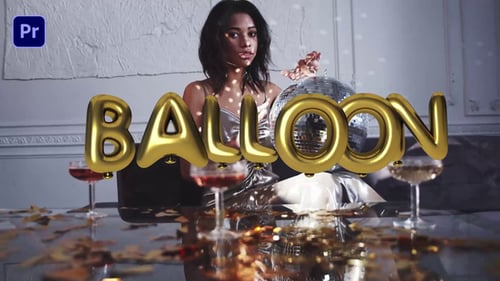 Golden Balloon Title