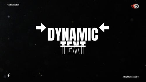 Dynamic Text Animation Pack with Modern Title Reveals