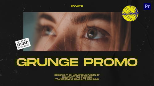 Grunge Promo Mogrt